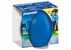 Конструктор Playmobil Полицейский с собакой (в яйце) 70085
