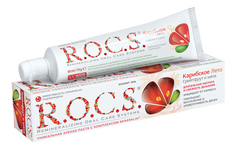 Зубная паста R.O.C.S. грейпфрут и мята 74 г.
