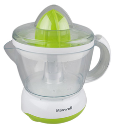 Соковыжималка для цитрусовых Maxwell MW-1107G white/green