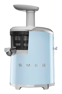 Соковыжималка шнековая Smeg SJF01PBEU blue
