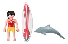 Экстра-набор: сёрфингист с доской Playmobil