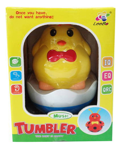 Неваляшка Junfa Toys Tumbler. Цыпленок LB8808B