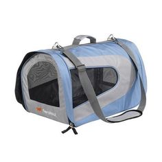 Сумка-переноска Ferplast BEAUTY 30x48x30см синий, серый