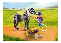 Игровой набор Playmobil PLAYMOBIL Ферма Пони: Конюх с Пони Звездочка