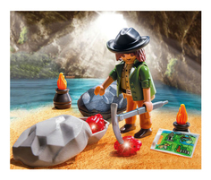 Игровой набор PLAYMOBIL Экстра-набор: Охотник за драгоценными камнями