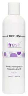 Арома-терапевтическое очищающее молочко Christina Fresh для сухой кожи 300 мл