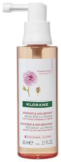 Сыворотка для волос Klorane SOS Serum Soothing & Anti-Irritating with Peony 65 мл