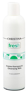 Арома-терапевтическое очищающее молочко Christina Fresh для жирной кожи 300 мл
