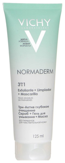 Скраб для лица Vichy Normaderm 3в1 125 мл