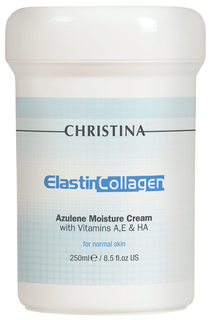 Крем для лица Christina Elastin Collagen Azulene Moisture Cream 250 мл