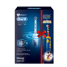 Зубная щетка электрическая Braun Oral-B Genius 8200 White + Kids D10.513K Mickey