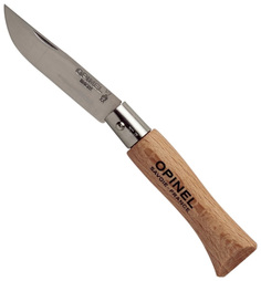 Туристический нож Opinel 121040 №4 Tradition Stainless Steel