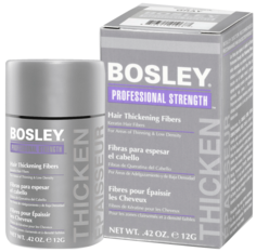 Пудра для волос Bosley Professional Strength Hair Thickening Fibers Седой 12 г