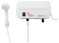 Водонагреватель проточный Atmor Basic 3.5 (душ) white