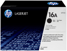 Картридж для лазерного принтера HP 16A (Q7516A) черный, оригинал
