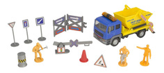 Игровой набор HTI Строительная команда с желтым грузовиком