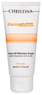 Крем для лица Christina Elastin Сollagen Carrot Oil Moisture Cream 60 мл