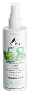 Тоник для лица Sativa Увлажняющий № 58 150 мл