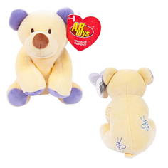Мягкая игрушка ABtoys Медведь, 14 см