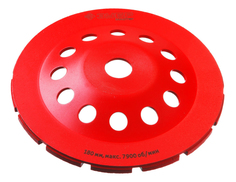 Чашка алмазная шлифовальная по бетону Зубр 33376-180