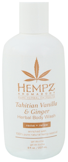 Гель для душа Hempz Tahitian Vanilla & Ginger Herbal Body Wash 237 мл