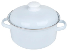 Кастрюля Лысьвенские эмали C-1512АП2 Белый