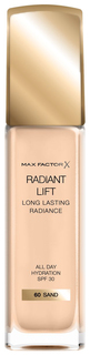 Тональный крем Max Factor Radiant Lift Foundation 60 Sand 30 мл