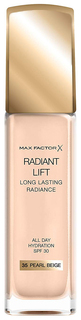 Тональный крем Max Factor Radiant Lift Foundation 35 Pearl Beige 30 мл