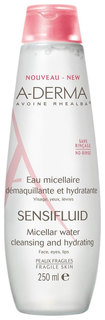 Мицеллярная вода A-Derma Sensifluid 250 мл
