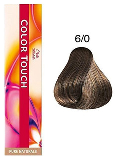 Краска для волос Wella Professionals COLOR TOUCH 6/0 Темный блонд 60 мл