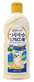 Шампунь для кошек и собак Japan Premium Pet Organic для сияющей шерсти, букетный, 350 мл