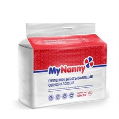 Пеленки впитывающие Medmil MyNanny 30 шт. 60x90 см