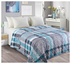 Покрывало стеганое "Бруно" из перкали 260х210 Текс Дизайн