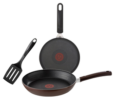 Набор посуды Tefal Tendance Brownie 04182810 Черный, коричневый