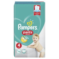 Подгузники-трусики Pampers Pants Размер 4, 9-15 кг, 46 шт.