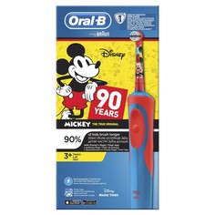 Зубная щетка электрическая Braun Oral-B Vitality Mickey Kids D12.513.1K