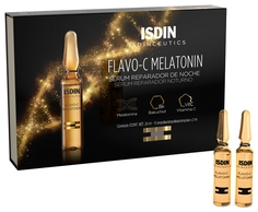 Сыворотка для лица Isdin Isdinceutics Flavo-C Melatonin Serum Reparador De Noche 10*2 мл