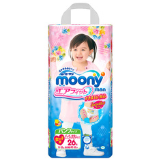 Подгузники-трусики Moonyman Д/Девочек Xxl (13-25 Кг) 26 шт.