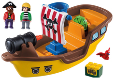 Игровой набор Playmobil 1,2,3,:Пиратский корабль