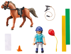 Игровой набор Playmobil Конный спорт: Конный терапевт