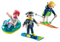 Игровой набор Playmobil Зимние виды спорта: Зимние виды спорта - трио