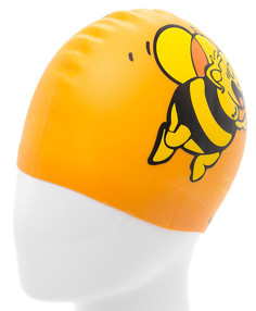 Шапочка для плавания Larsen Пчелка СP50 CP206 orange