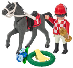 Игровой набор Playmobil Конный спорт: Наездник