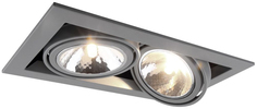 Встраиваемый точечный светильник Arte Lamp Cardani Semplice A5949PL-2GY