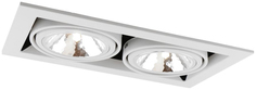 Встраиваемый точечный светильник Arte Lamp Cardani Semplice A5949PL-2WH