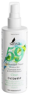 Тоник для лица Sativa №59 Антиоксидантный 150 мл