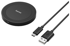 Беспроводное зарядное устройство Hama Basix Line, 5 W, black