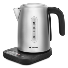 Чайник электрический Kitfort KT-662 Silver/Black