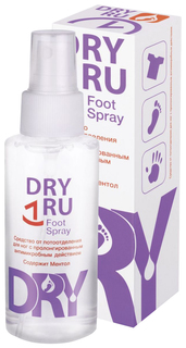 Дезодорант-антиперспирант DRY RU Foot Spray