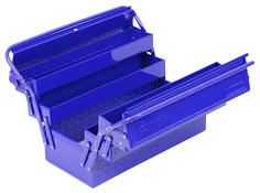 Ящик инструментальный раскладной МАСТАК 510-05420B 5 отсеков синий